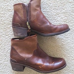 UGG Penelope Chestnut Leather Boots